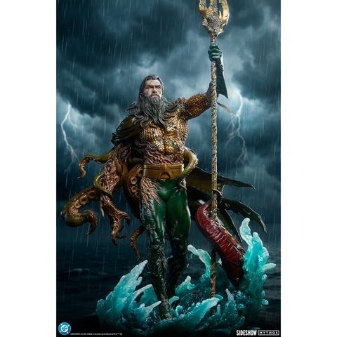 SIDESHOW COLLECTIBLES Aquaman Lord of the Deep Premium Format