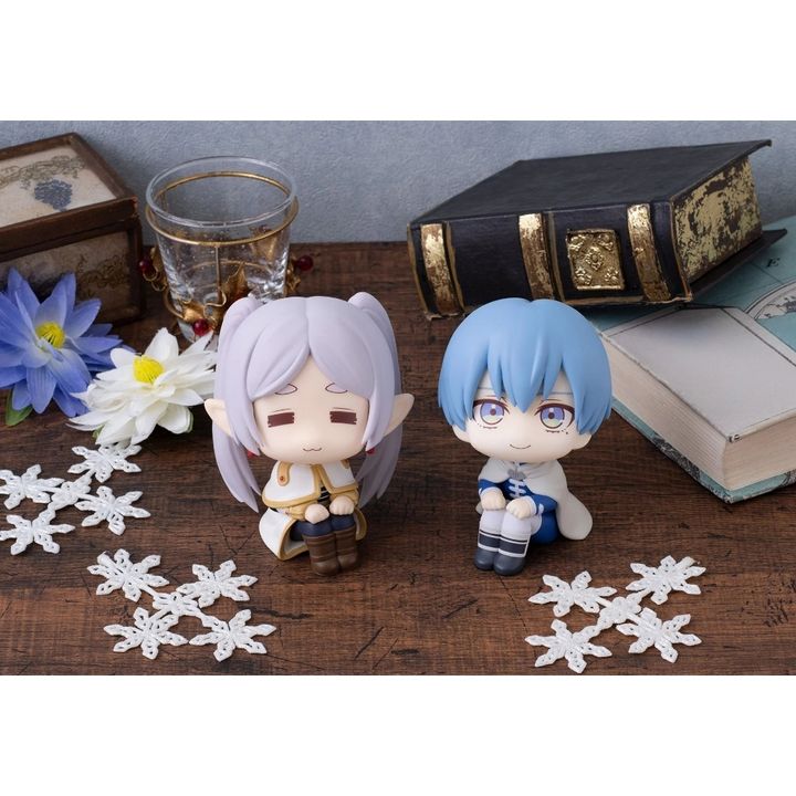 MEGAHOUSE LOOK UP SERIES Frieren Droopy Face Ver. & Himmel set【with gift】(Frieren: Beyond Journey's End)