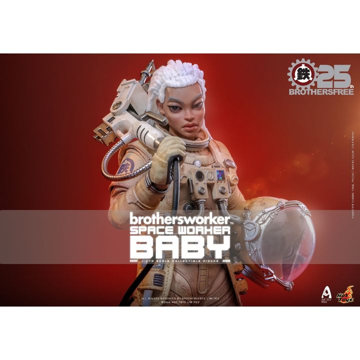 HOT TOYS x Brothersfree AMC040 Space Worker Baby (Brothersfree 25th Version)