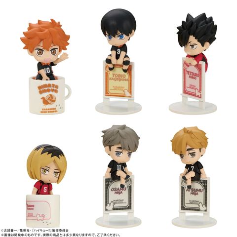 MEGAHOUSE OCHATOMO SERIES Haikyu!! Break Time on the Top (Set of 6)