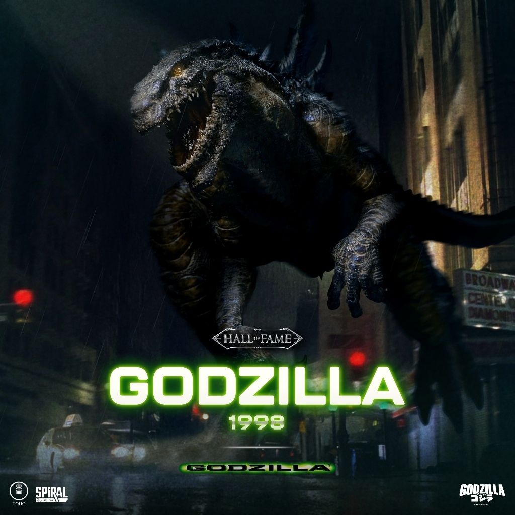 SPIRAL HOF Godzilla 1998