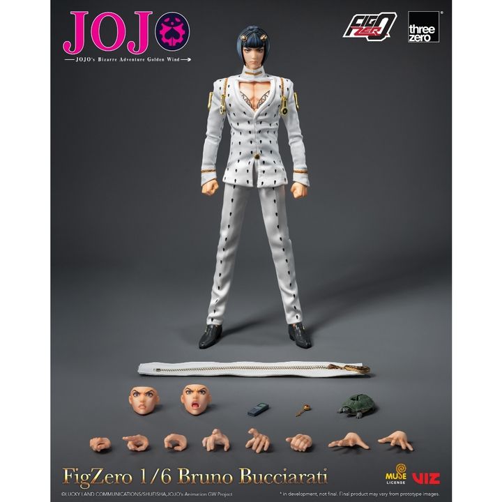 THREEZERO FigZero Bruno Bucciarati (JOJO's Bizarre Adventure: Golden Wind)
