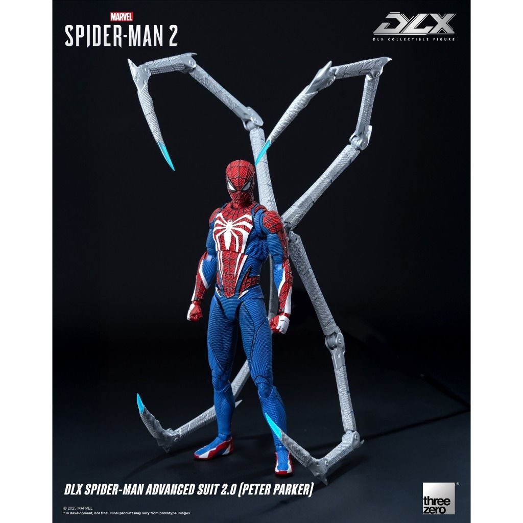 THREEZERO DLX Spider-Man Advanced Suit 2.0 (Peter Parker) (Marvel's Spider-Man 2)