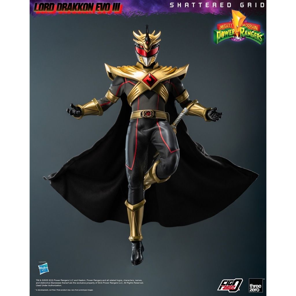 THREEZERO FigZero 1/6 Lord Drakkon Evo III (Mighty Morphin Power Rangers: Shattered Grid)
