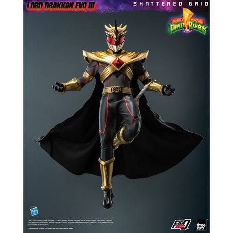 THREEZERO FigZero 1/6 Lord Drakkon Evo III (Mighty Morphin Power Rangers: Shattered Grid)