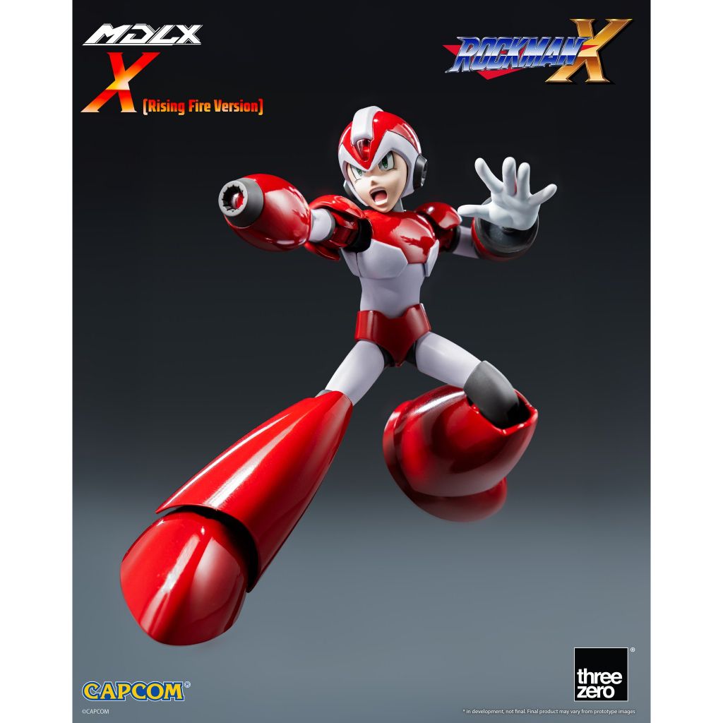 THREEZERO MDLX X (Rising Fire Version) (Rockman X / Mega Man X)