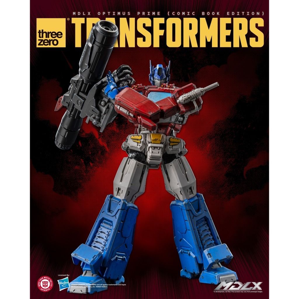 THREEZERO MDLX Optimus Prime (Comic Book Edition) (Transformers)