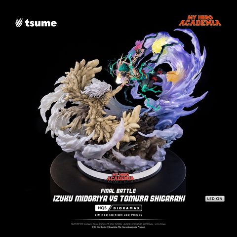 TSUME FINAL BATTLE - Izuku Midoriya VS Tomura Shigaraki - HQS Dioramax (My Hero Academia)