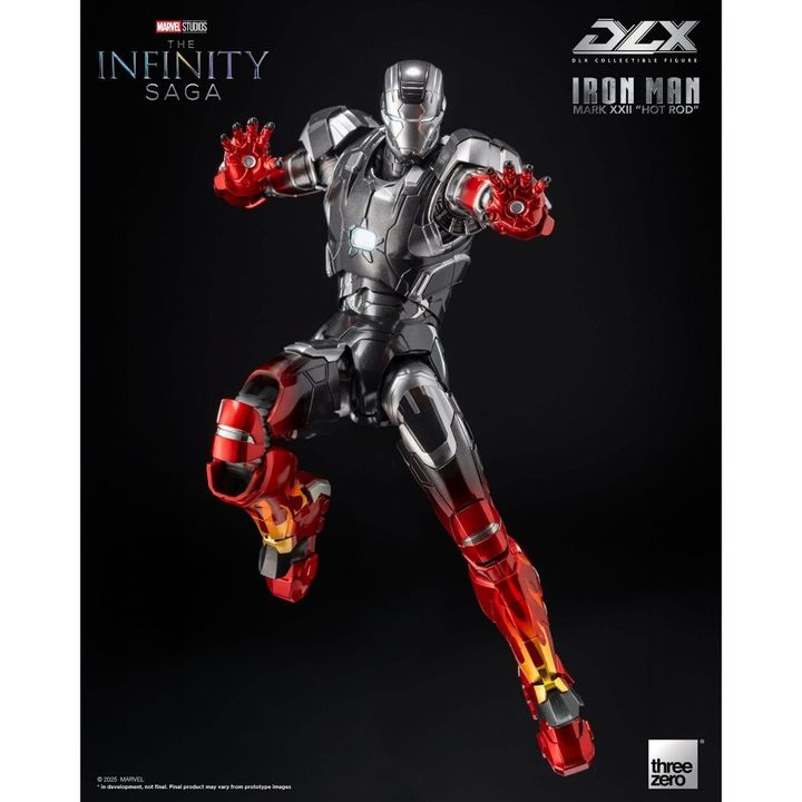 THREEZERO DLX Iron Man Mark 22 Hot Rod (Marvel Studios: The Infinity Saga)