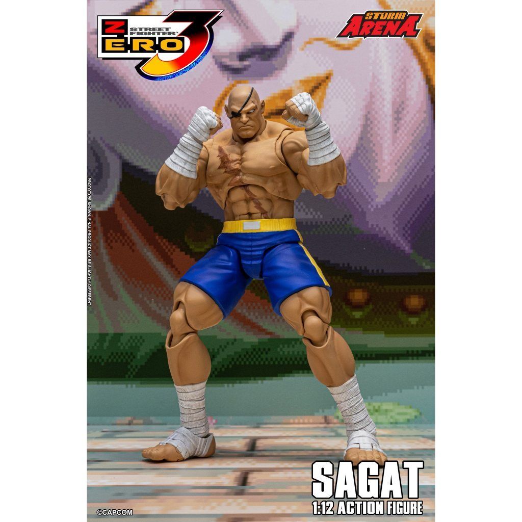 STORM COLLECTIBLES SAGAT (STREET FIGHTER ZERO 3 "Storm Arena")