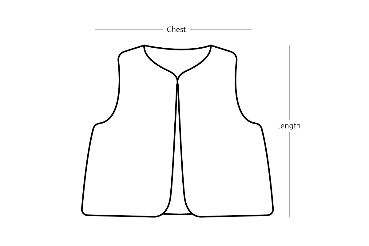 Cream-vest