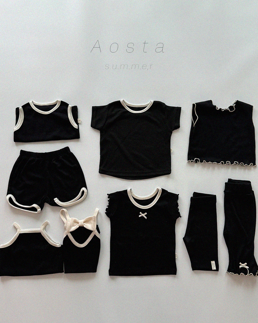 골지끈나시 검정11