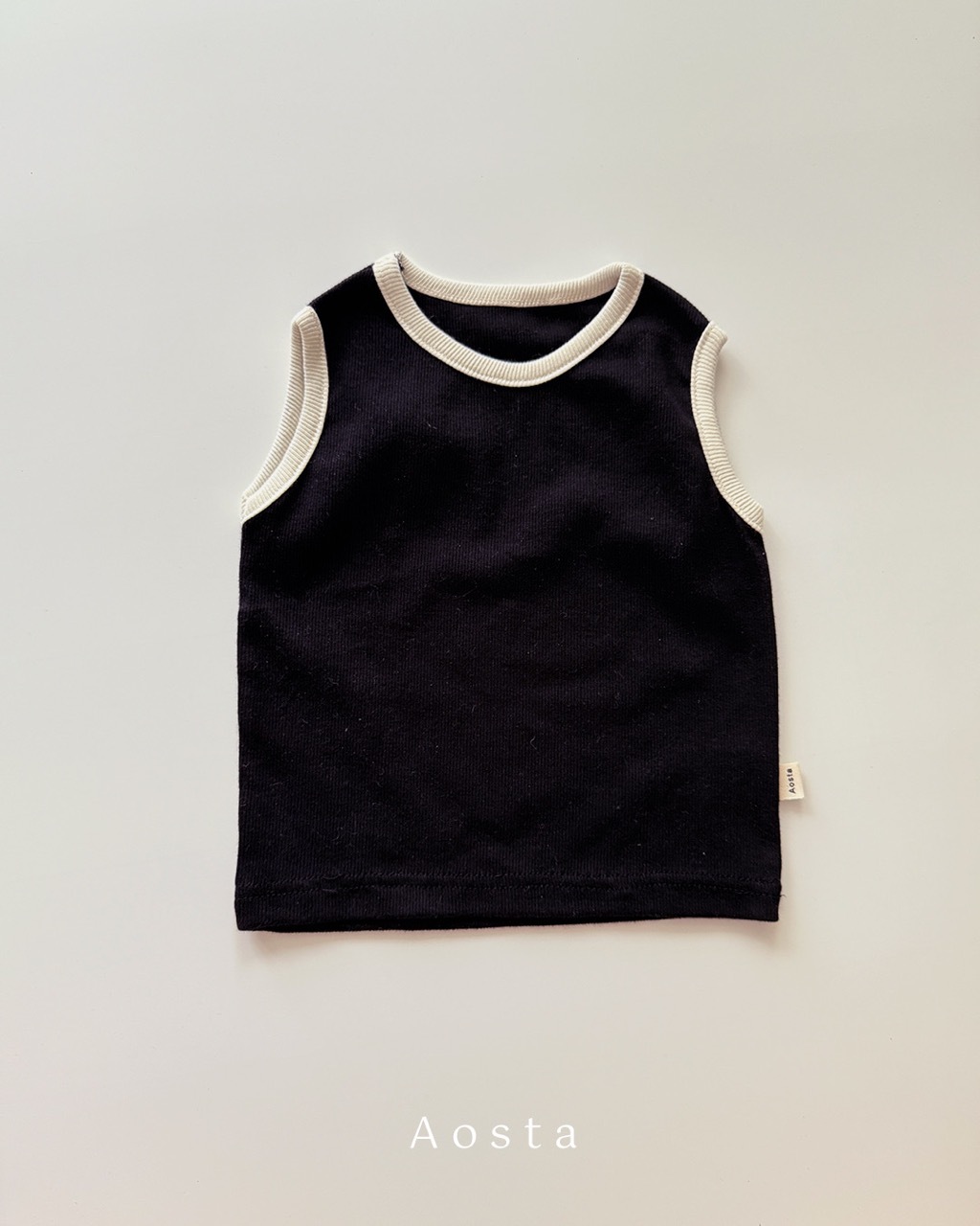 大골지어깨나시 검정1