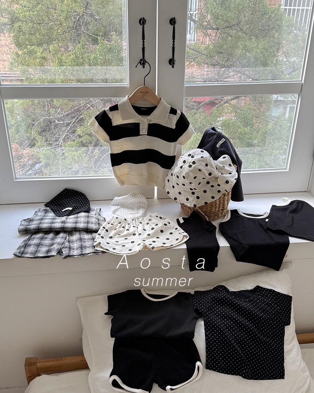 大골지어깨나시 검정10