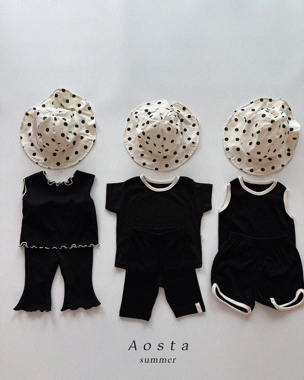 大골지어깨나시 검정3