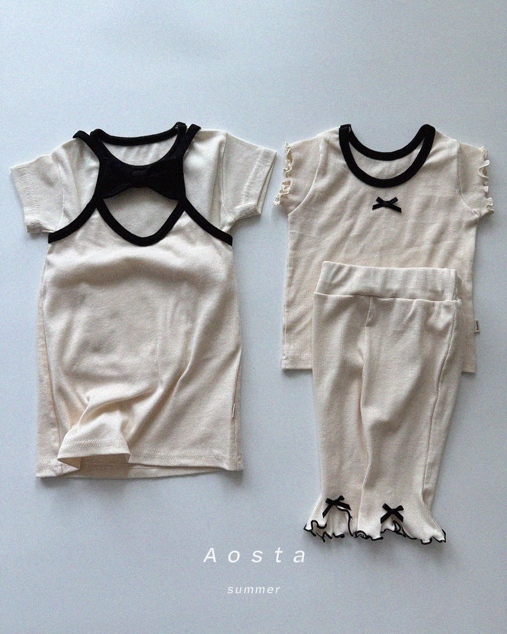 大골지리본원피스 아이20