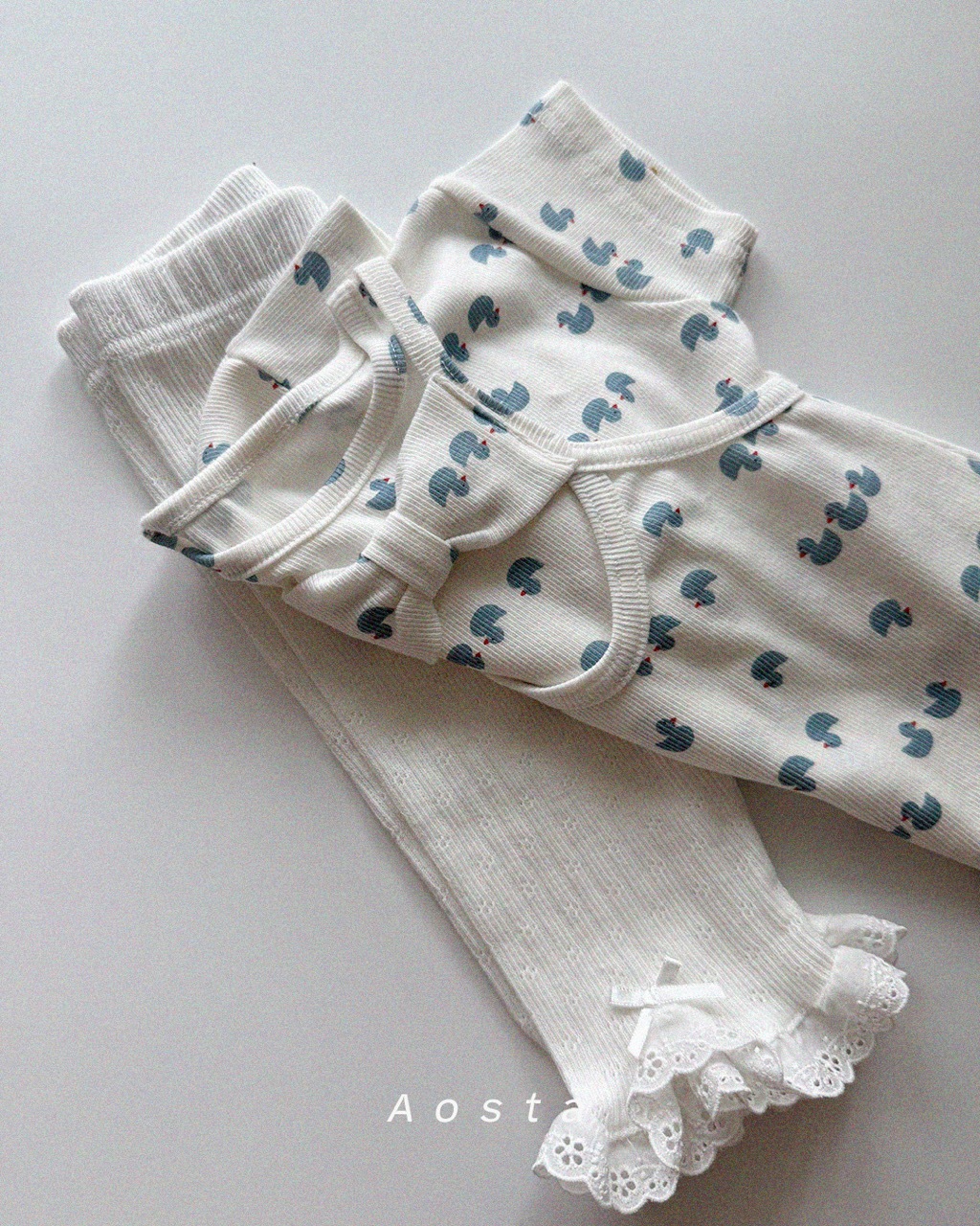 大골지리본원피스 오리8