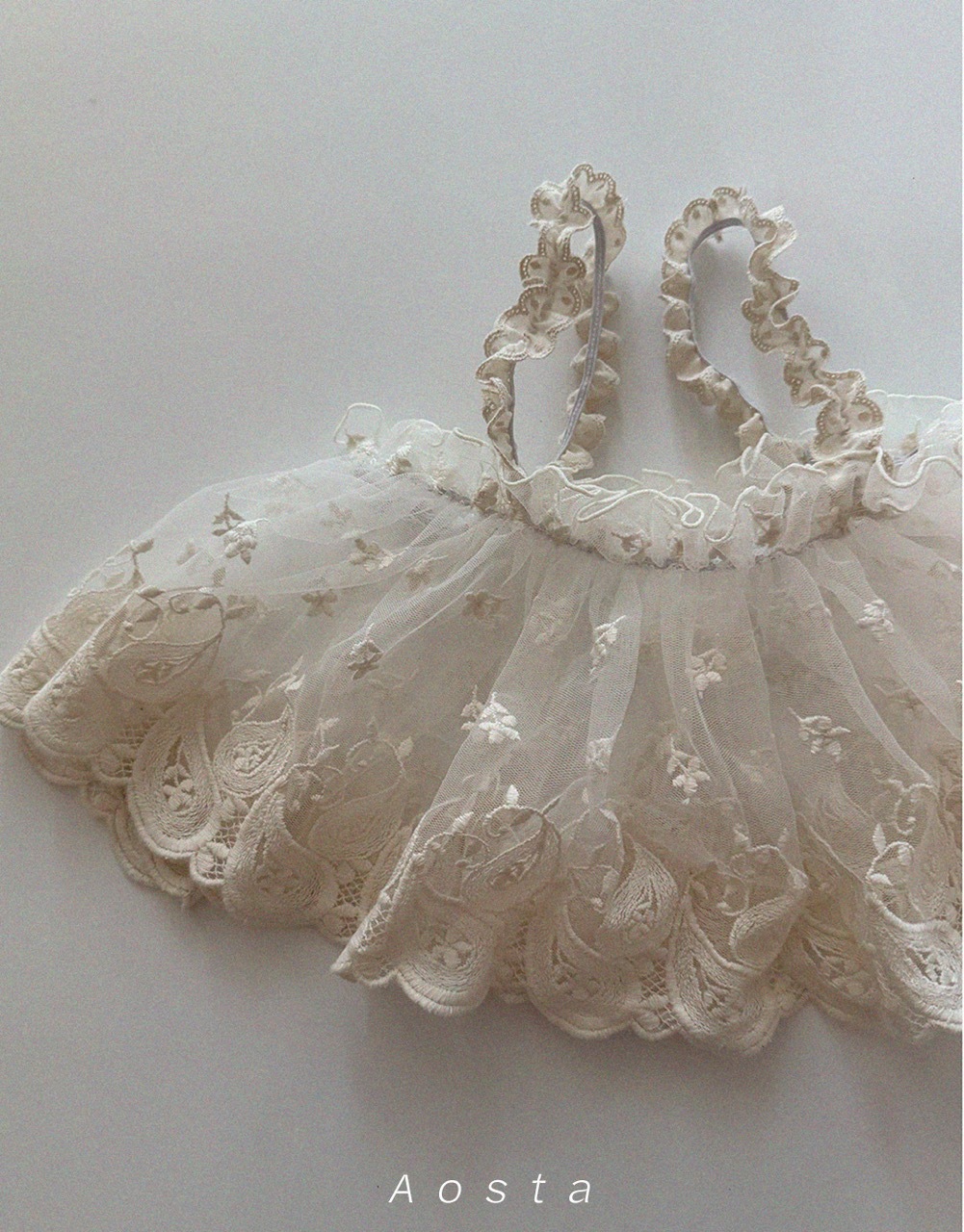 大레이스 끈 뷔스티에 베이지 15