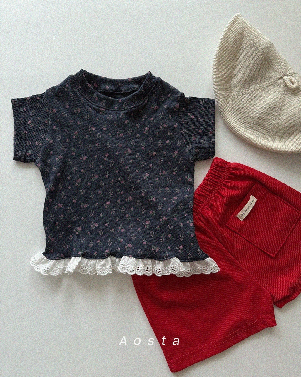 大르에떼블라우스 네이비5