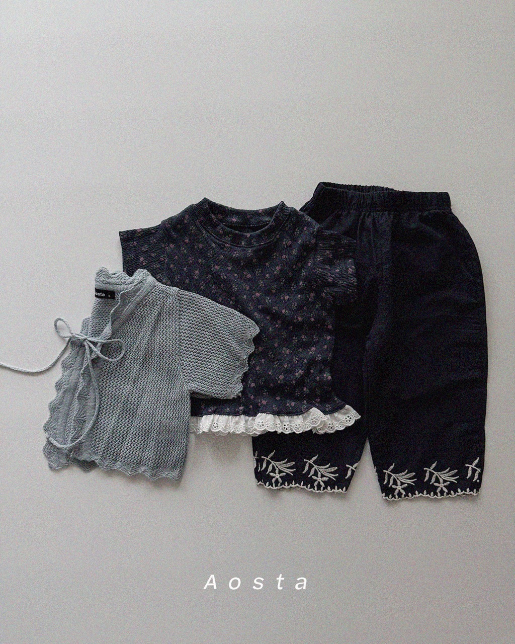 大르에떼블라우스 네이비4