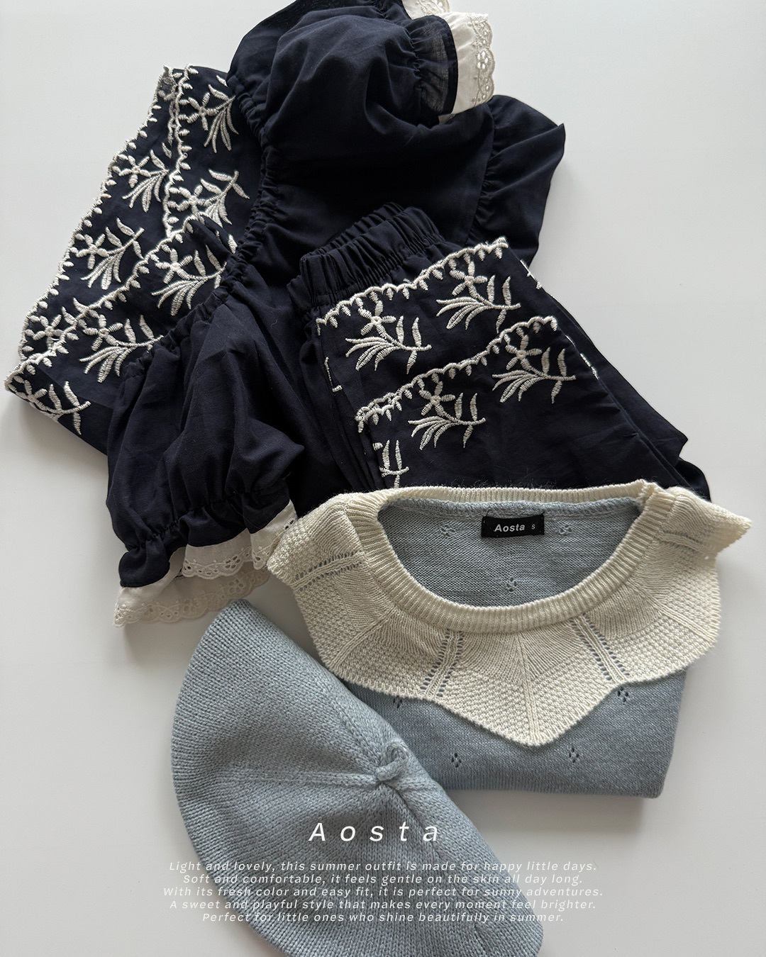 비비팬츠 네이비14 3