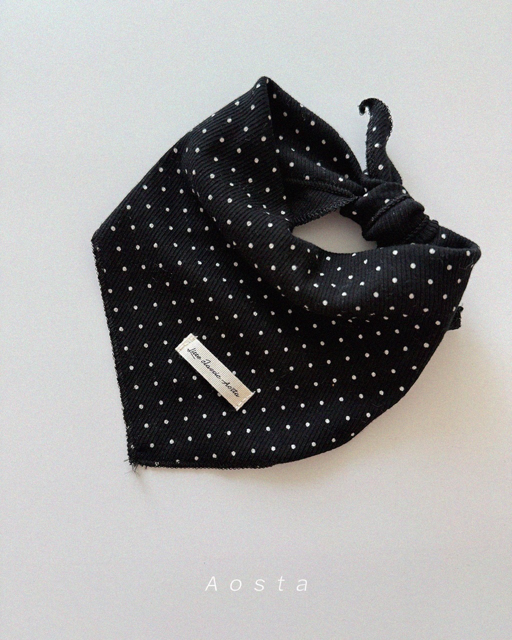 大썸머스카프 검정도트1