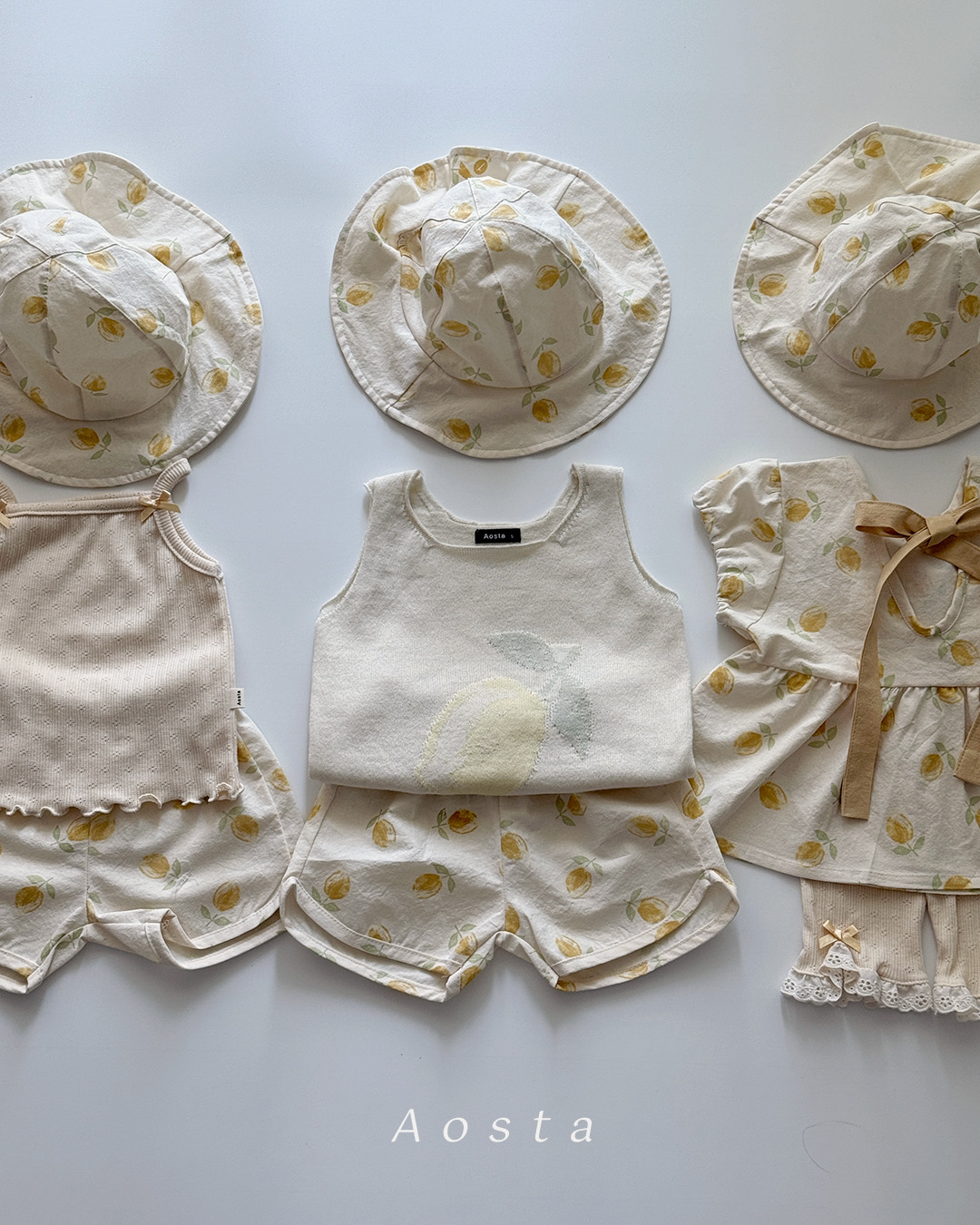 썸머벙거지 레몬13