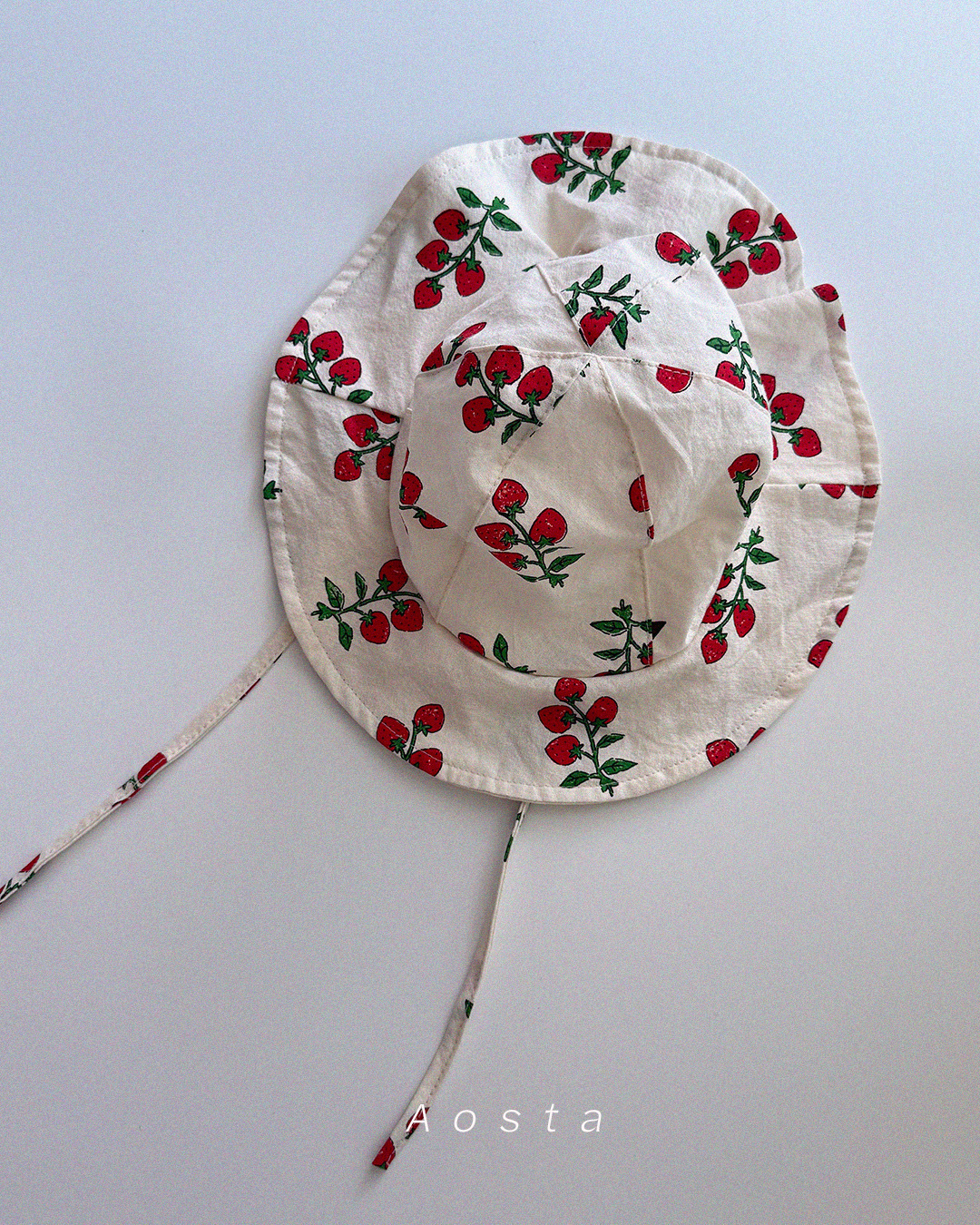 썸머벙거지 딸기1