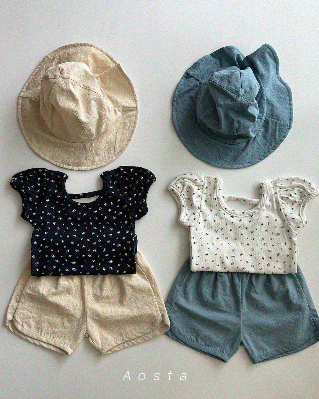 썸머벙거지 블루9