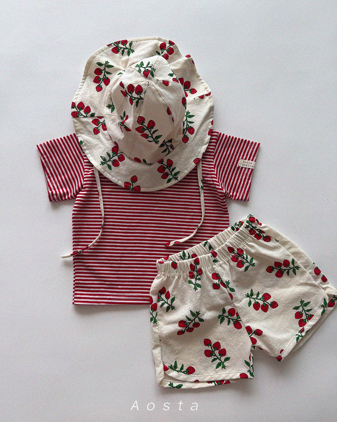 썸머벙거지 딸기7