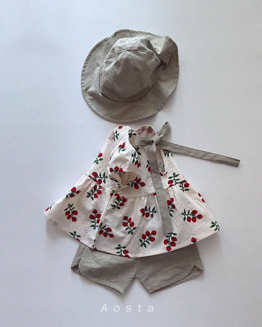 大썸머블라우스 딸기6