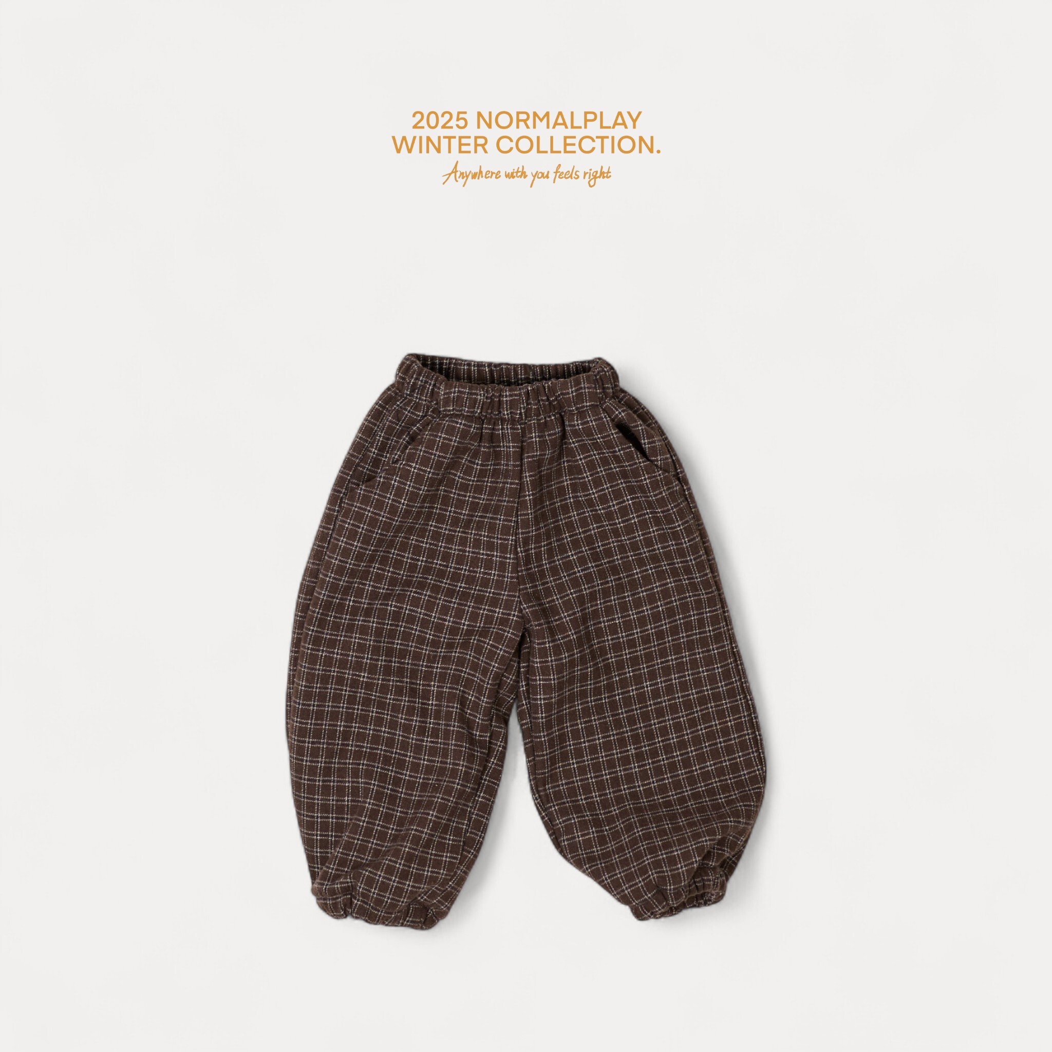 35. 초코체크고방바지 (2)