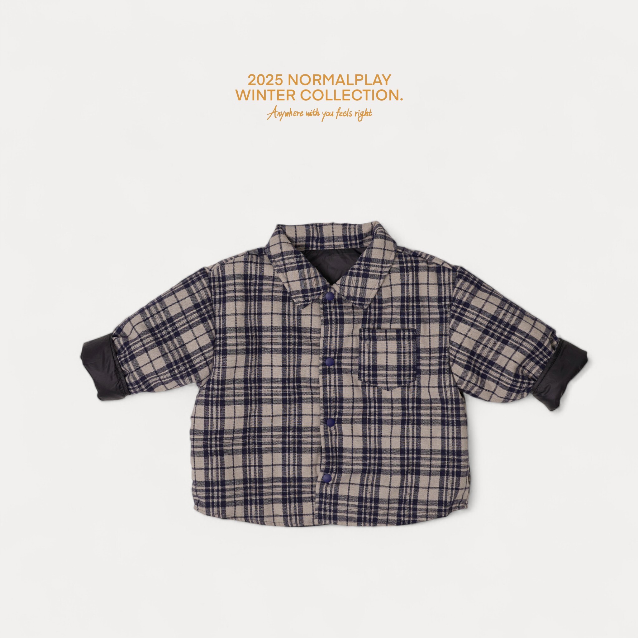 더블체크패딩셔츠 (3)