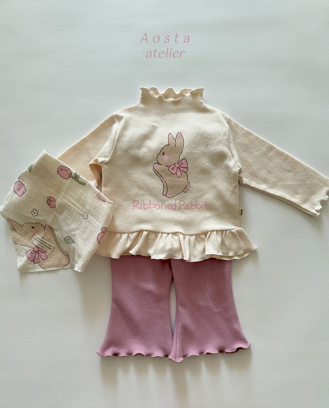 레빗블라우스 핑크9