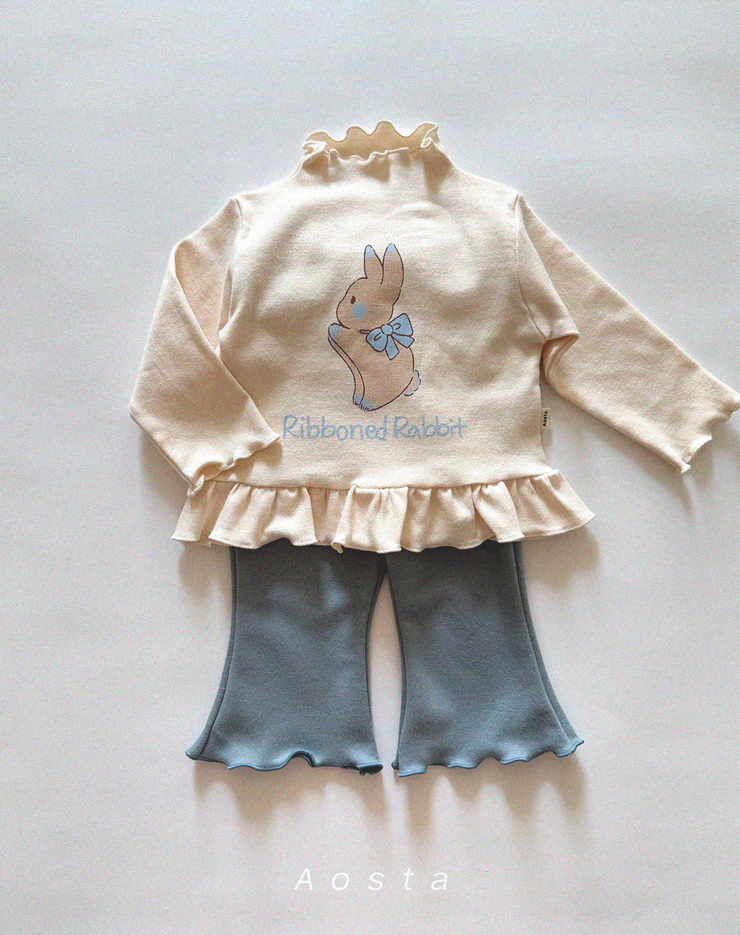 레빗블라우스 블루4