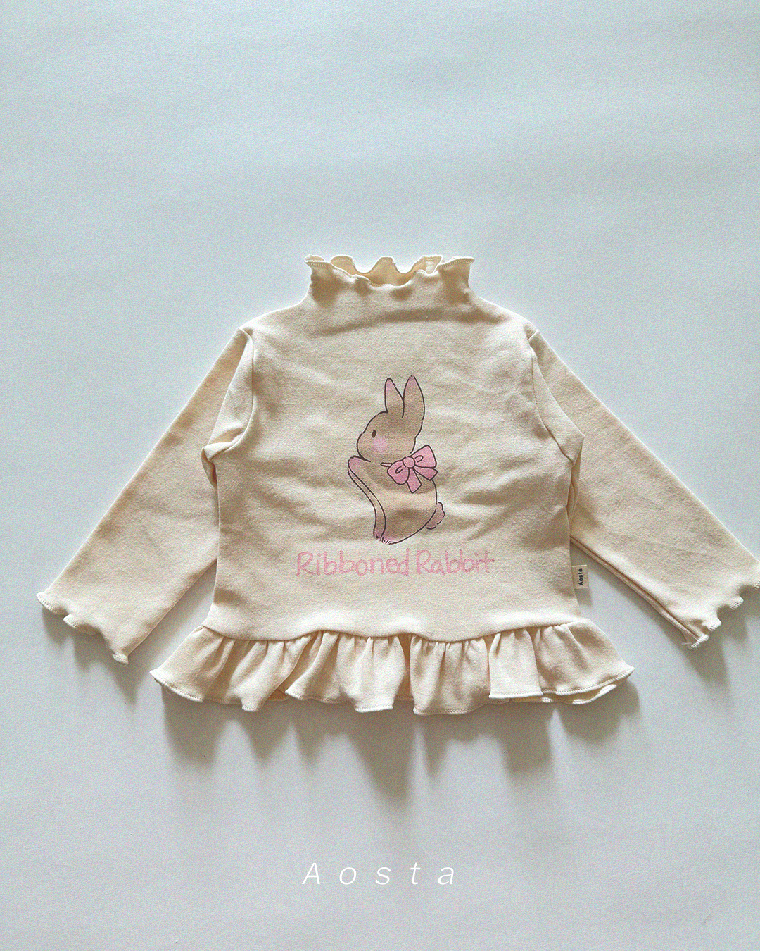 레빗블라우스 핑크1