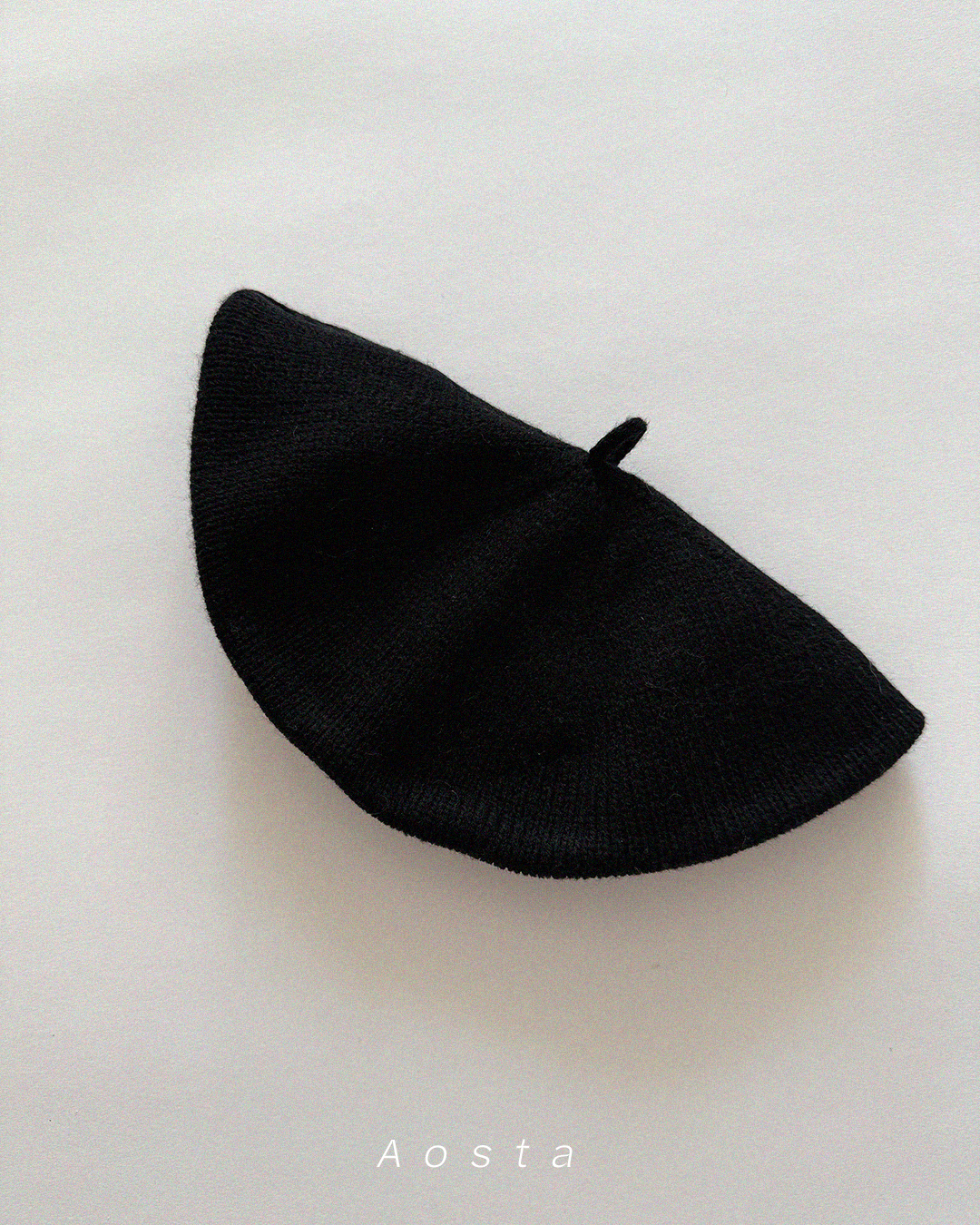 니트베레모 검정2