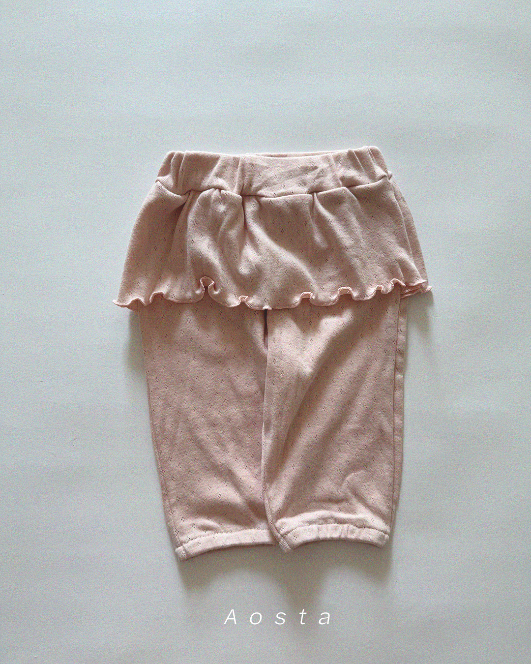 엔젤 프릴바지 핑크1