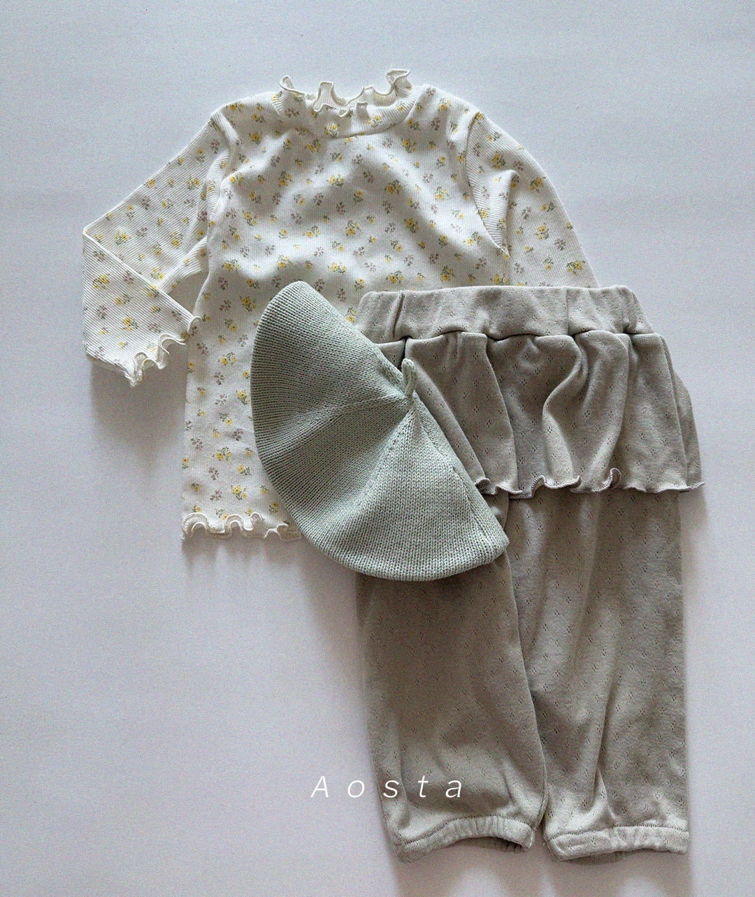 엔젤 프릴바지 민트6