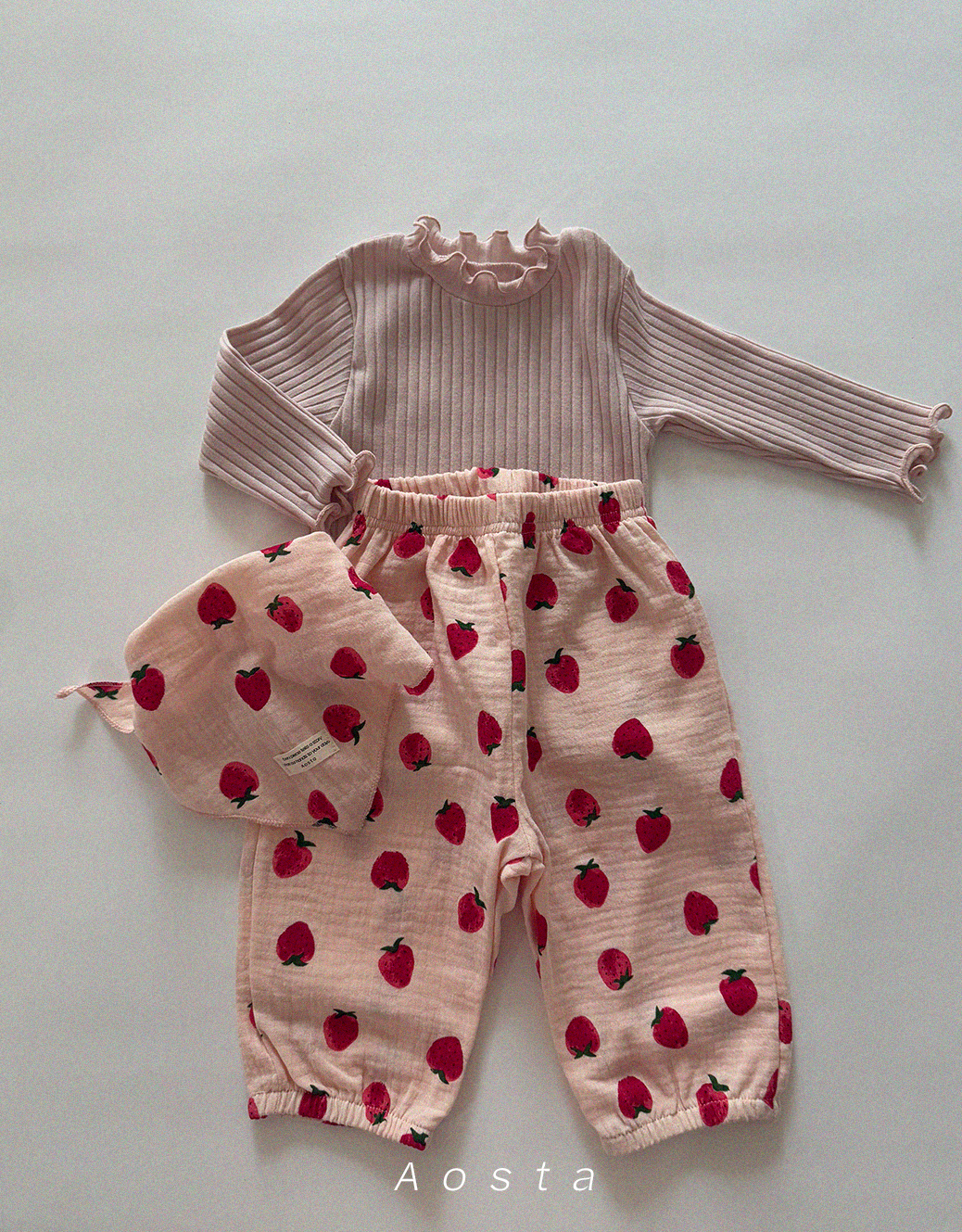 봉봉바지 딸기12