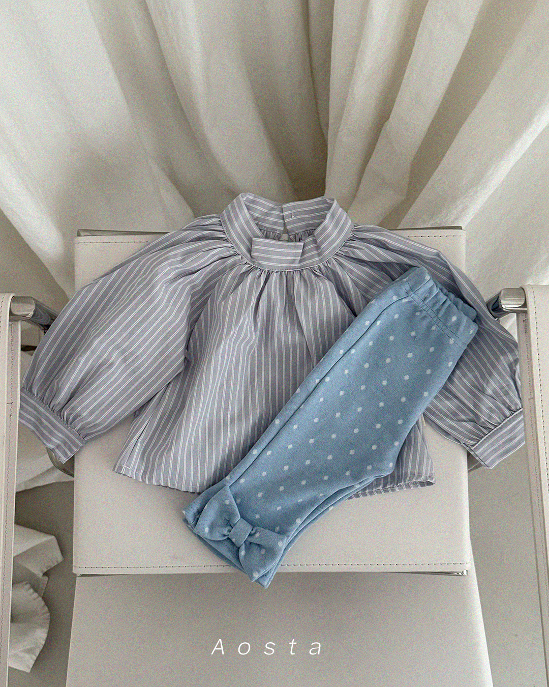 모나블라우스 스트라이프5