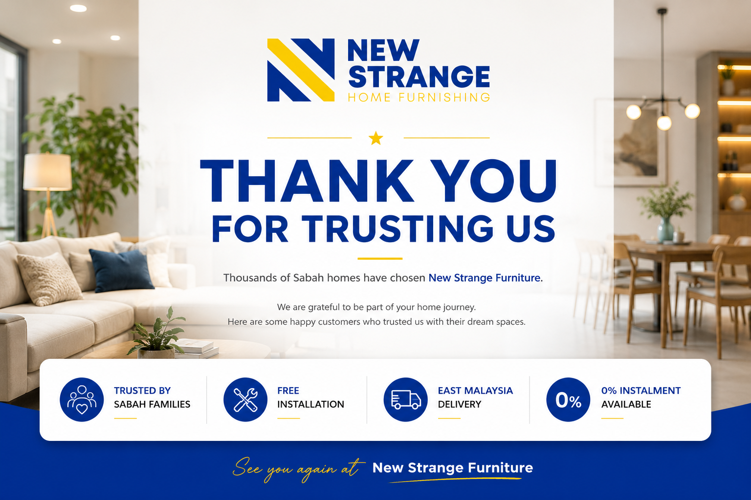 New Strange Furniture | Sabah Home Furnishing Store  - We are always here to delight your home