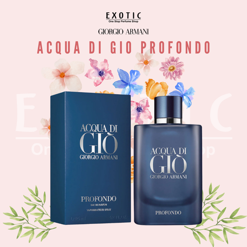 Giorgio Armani Acqua Di Gio Profondo Edp 125ml