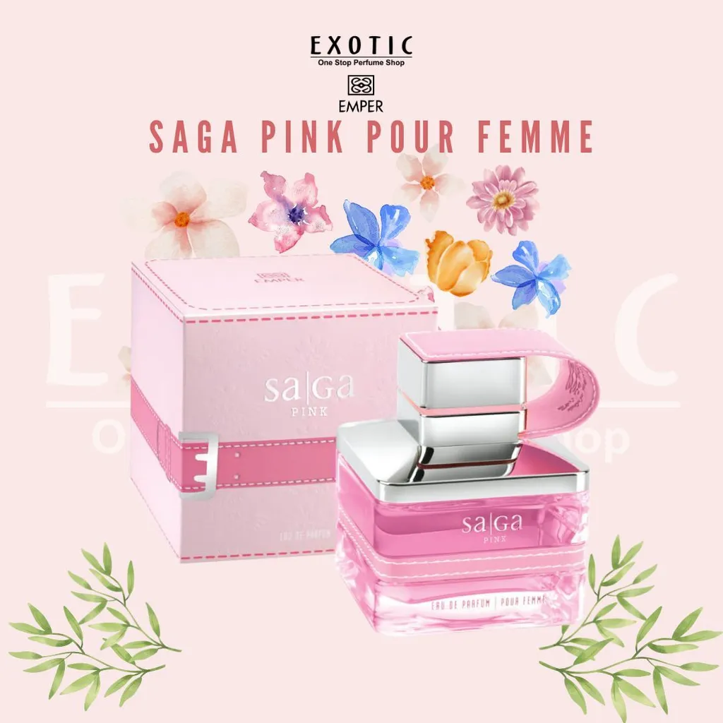 Emper Saga Pink Pour Femme 100ml
