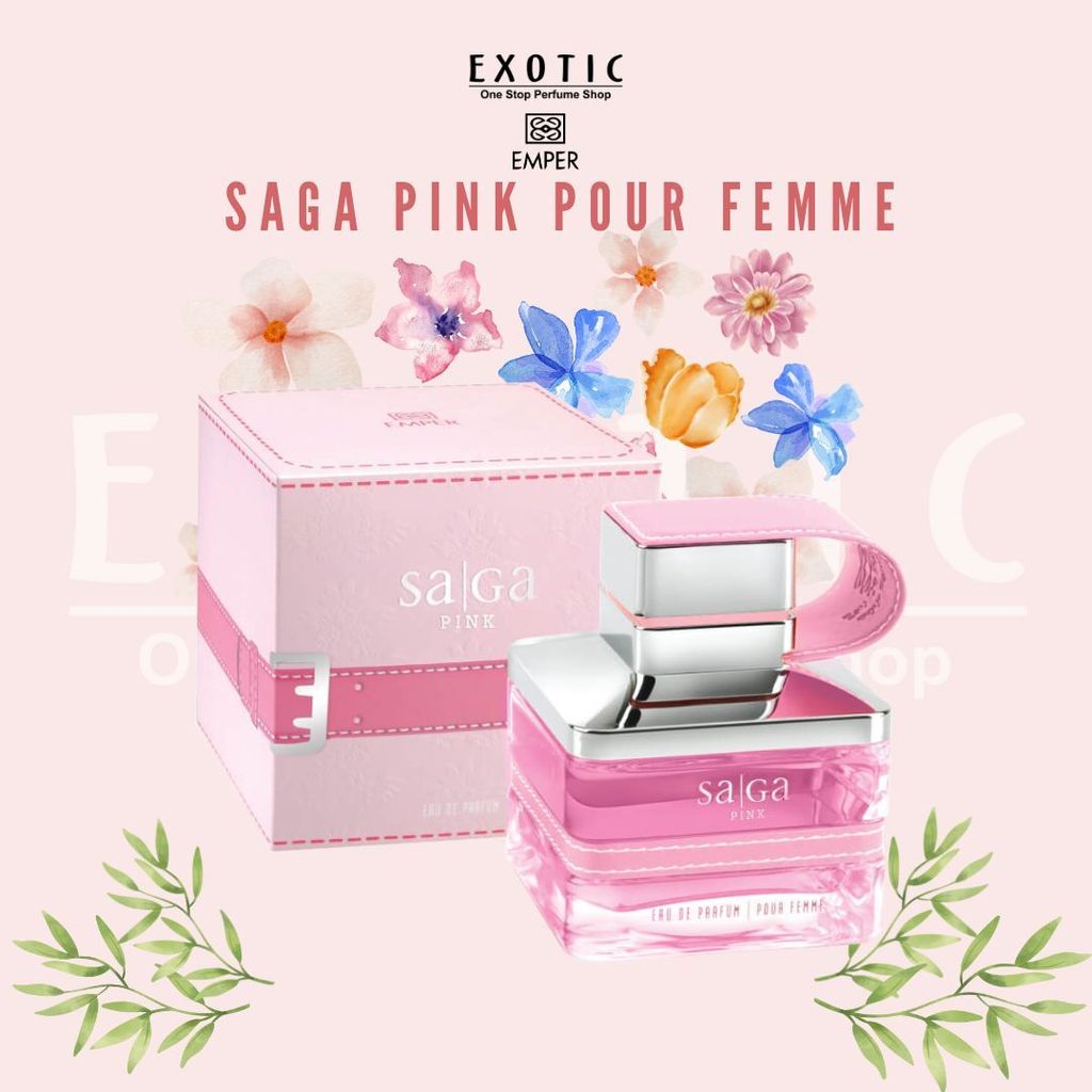Emper Saga Pink Pour Femme 100ml
