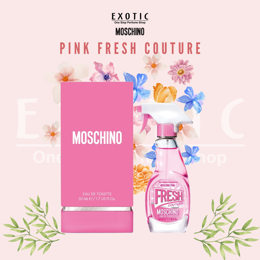 Moschino Pink Fresh Couture Edt 50ml – Exotic - One Stop Perfume Shop