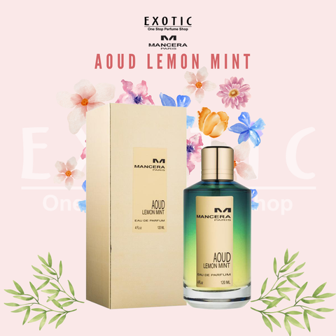 Mancera Aoud Lemon Mint Edp 120ml