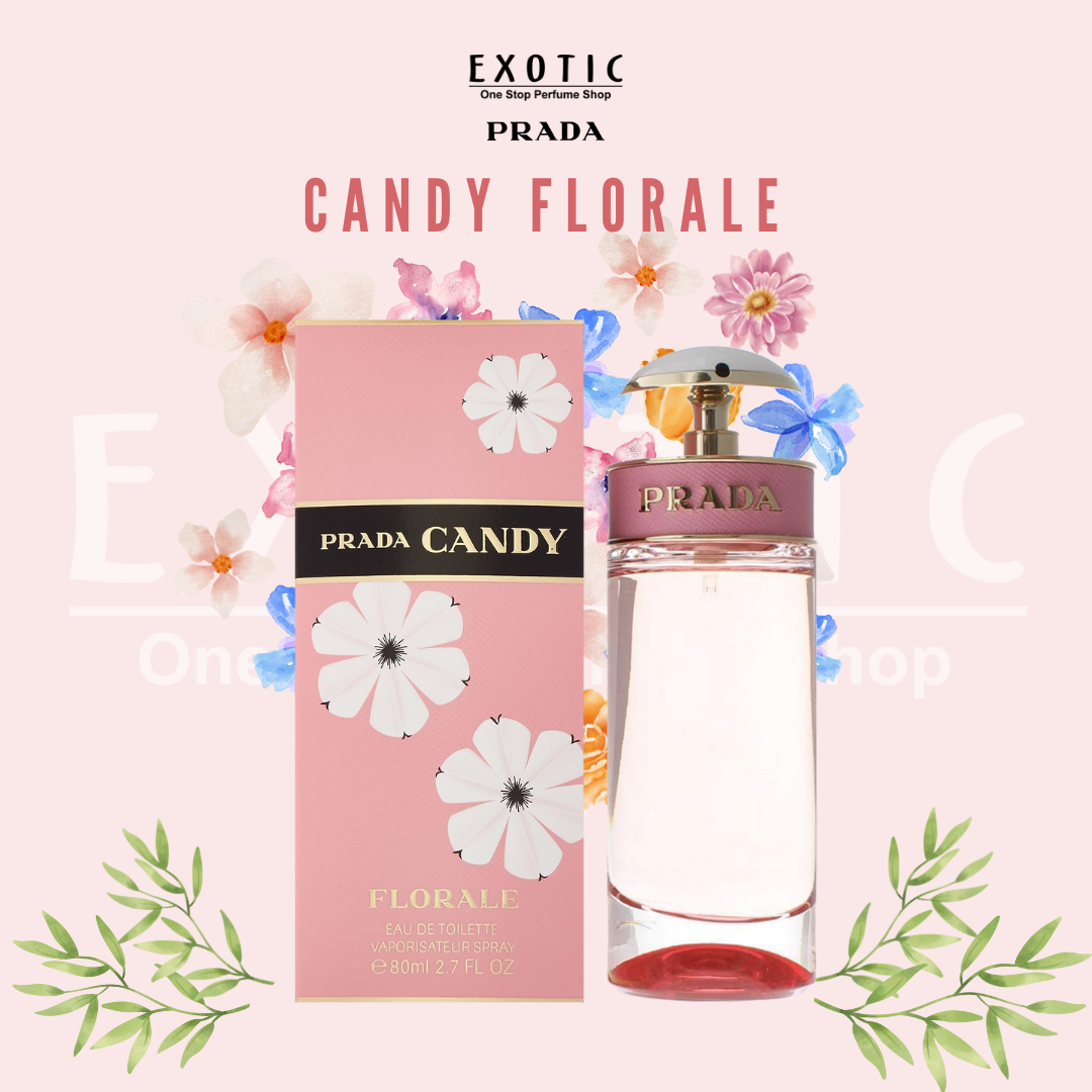 廃盤人気香水 Prada Candy Florale オードトワレ80ml 廃盤人気香水