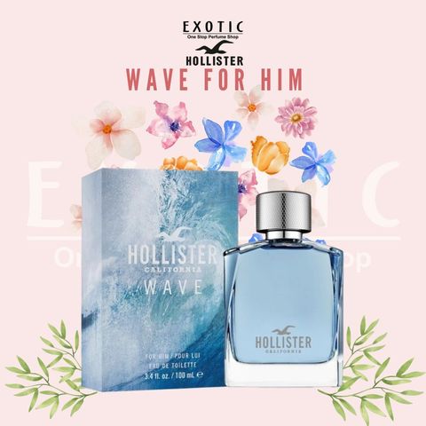 Hollister Wave for Him Edt 100ml Exotic One Stop Perfume Shop