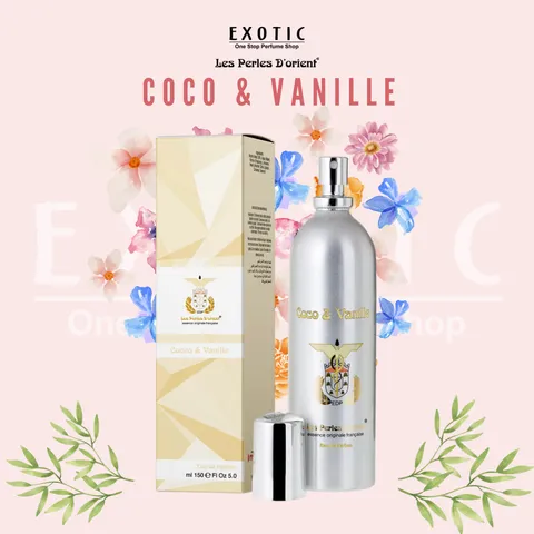 Les Perles D'Orient Coco & Vanille For Unisex Edp 150ml